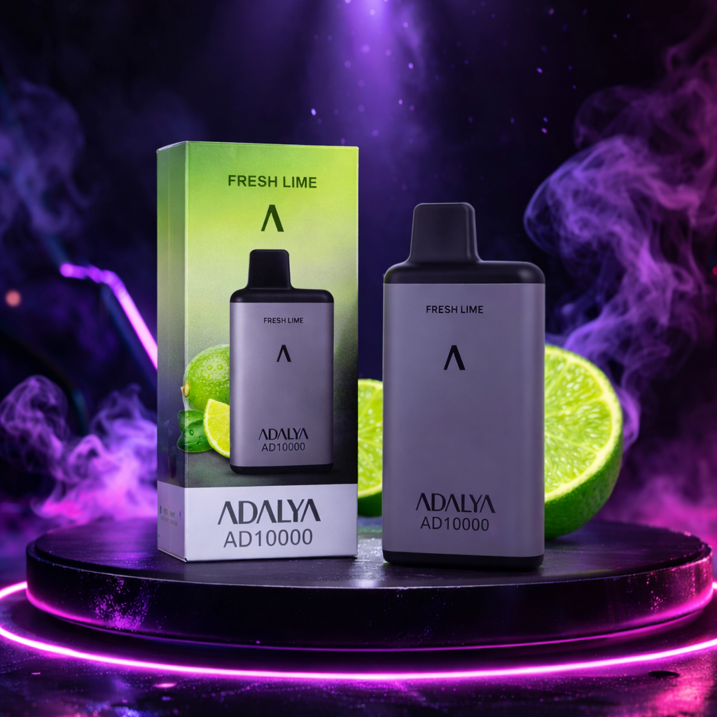 Adalya AD10000 10K - Vaper desechable 10000 caladas sabor Fresh Lime puff