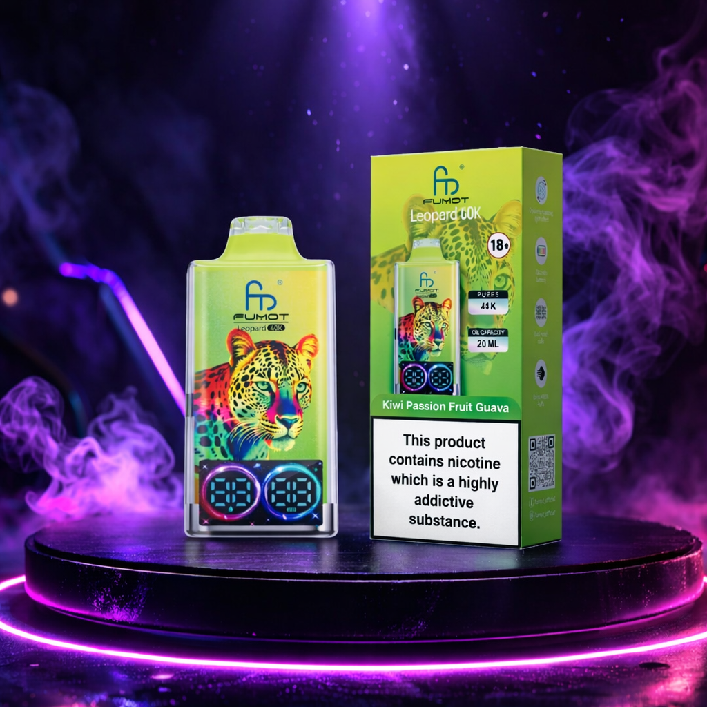 Fumot Leopard 40K - Cigarrillo electrónico desechable 40000 caladas sabores vaper