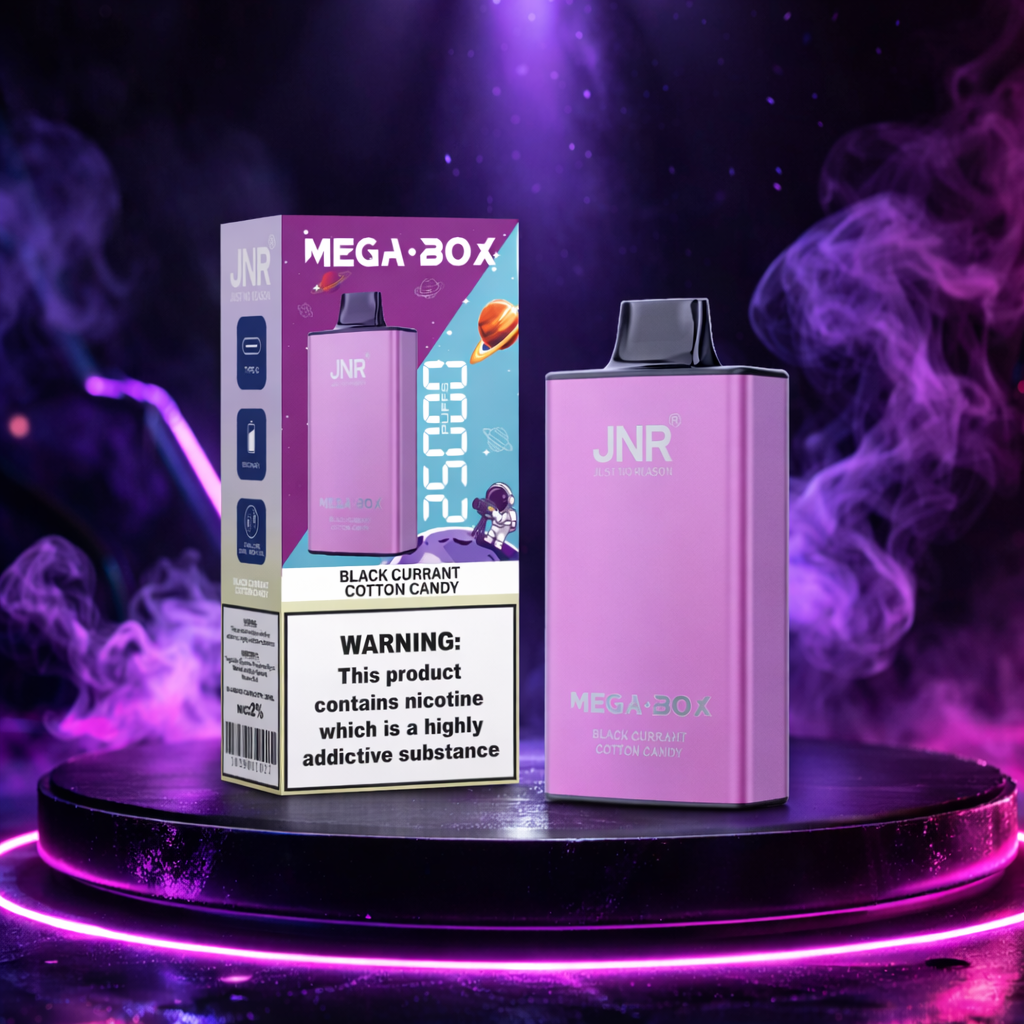 JNR Mega Box 25K - Cigarrillo electrónico desechable 25000 caladas sabores vaper